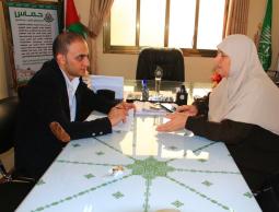 الزميل محمد أبو زايدة يحاور الحلبي