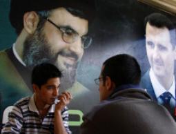 أحد المقاهي في لبنان