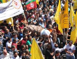 الخليل تشيّع الشهيدة هديل الهشلمون