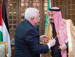 عباس والملك سلمان