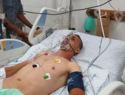 صورة الموظف المصاب