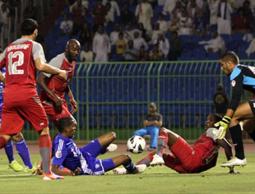 جانب من المباراة