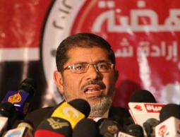  مرشح جماعة الإخوان المسلمين لانتخابات الرئاسة بمصر محمد مرسي