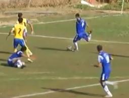 جانب من المباراة