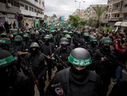 جنود من القسام (الأرشيف)