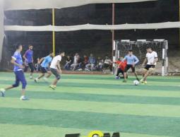 جانب من المباراة النهائية للمسابقة