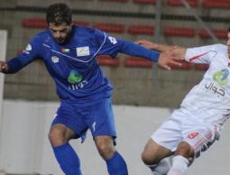 جانب من مباراة هلال القدس وبلاطة