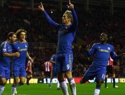 فرحة توريس بعودته للتهديف