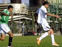 جانب من مباراة الزيتون وخدمات المغازي