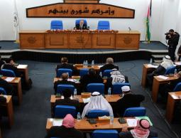 خلال جلسة سابقة للمجلس التشريعي في غزة (الأرشيف)