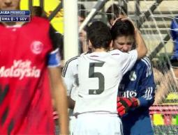 حزن لوكاس كانيزاريس بعد الهدف