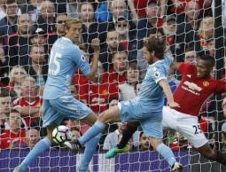 جانب من المباراة