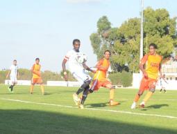 جانب من المباراة