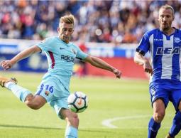 جانب من المباراة