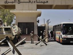 صورة من معبر رفح البري