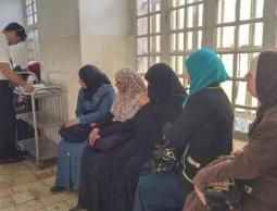 صورة من (الارشيف) لأسيرات مقدسيات لدى الاحتلال