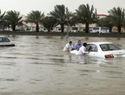 السيول فيي السعودية