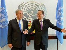 نتنياهو سيلتقي كي مون في الامم المتحدة