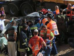 صورة من مكان الحادث