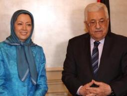 رئيس السلطة يستقبل رئيسة المعارضة الإيرانية مريم رجوي