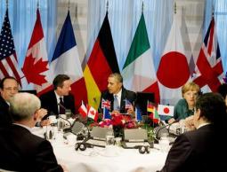 زعماء الدول السبع الكبرى اقرروا عقد قمة الثمانية بدون موسكو
