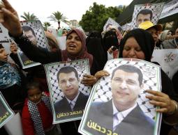 مناصرين لدحلان بغزة 