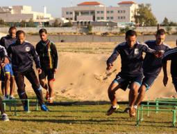 جانب من تدريبات الهلال