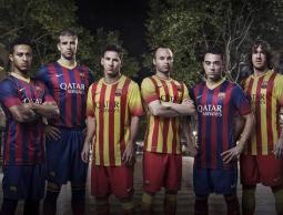 برشلونة يكشف عن قميص الموسم المقبل