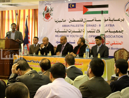 جانب من المتلقى التدريبي الشبابي (بعدسة محمود أبو حصيرة)