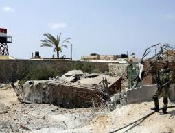 الحدود الفلسطينية المصرية (الأرشيف)