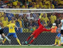 جانب من المباراة