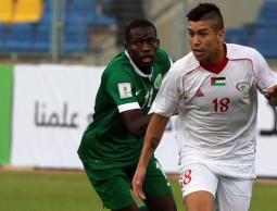 جانب من أحد المباريات السابقة للمنتخب الوطني