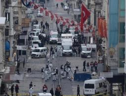 صورة من الانفجار