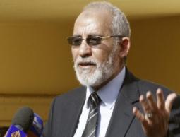 المرشد العام لجماعة الإخوان المسلمين محمد بديع (الأرشيف)