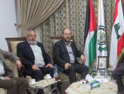 بركة خلال استقباله محمد صفا