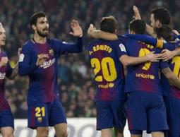 لاعبو برشلونة