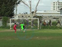 جانب من المباراة