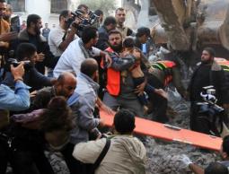 احدى مجازر الاحتلال في حرب حجارة السجيل(أرشيف)