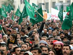 مؤيدون لجماعة الاخوان المسلمين في سوريا (الأرشيف)