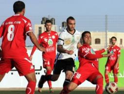 جانب من مباراة شباب الخليل وجاره الأهلي