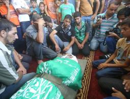 أحد شهداء القصف الإسرائيلي الأخير في رفح