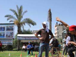 أحد فعاليات الملتقى التدريبي لألعاب القوى للمعاقين