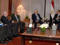 من لقاءات عباس في نيويورك