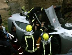 حادث سير في الضفة (الأرشيف)