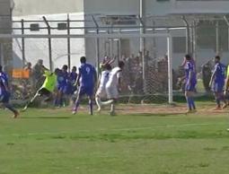 جانب من المباراة