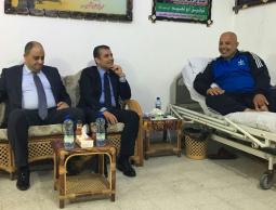 وفد المخابرات المصرية يزور أبو نعيم للتهنئة بسلامته