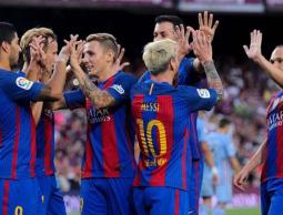 لاعبو برشلونة