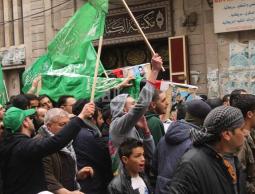 نابلس تزف الاستشهاديين حبيشة والزبيدي