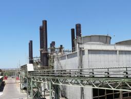 محطة توليد الكهرباء في غزة (الأرشيف)