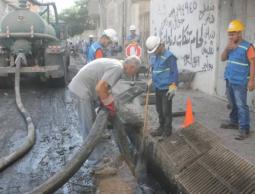  بلدية غزة تستعد لاستقبال "الشتاء"